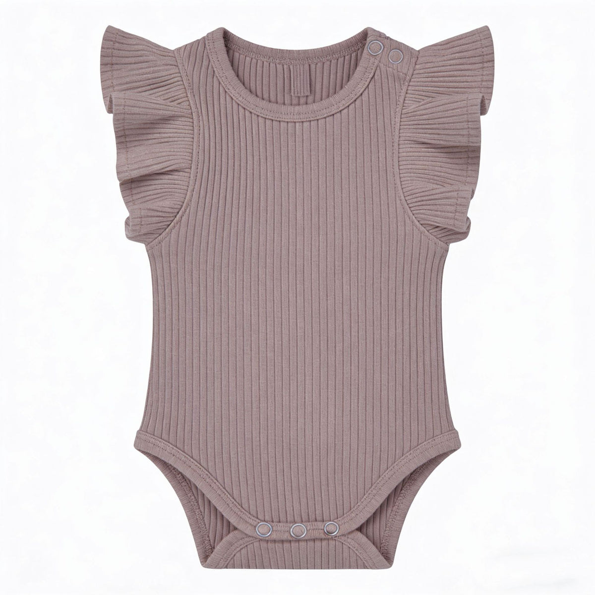 Baby Romper Knitted Ribbed Infant Onesie