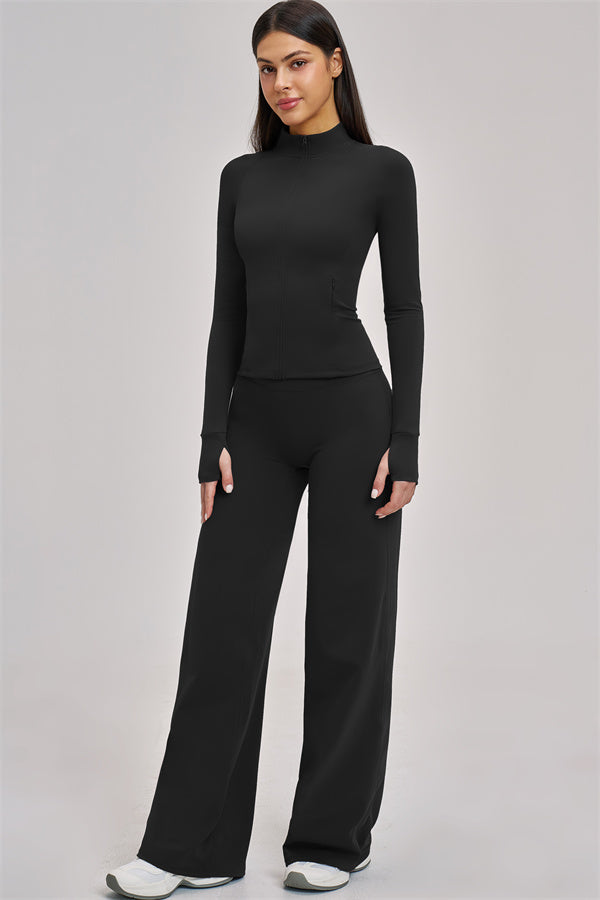 The Swoon Jacket Flared Leggings 2-Piece Set