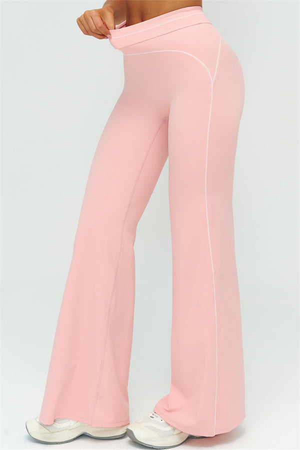 The Amara Crop Top Flared Leggings 2-Piece Set