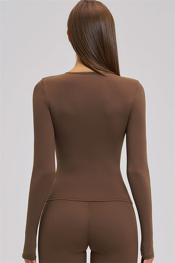 The Dynamic Long Sleeve T-shirt Straight Leg Pants 2-Piece Set