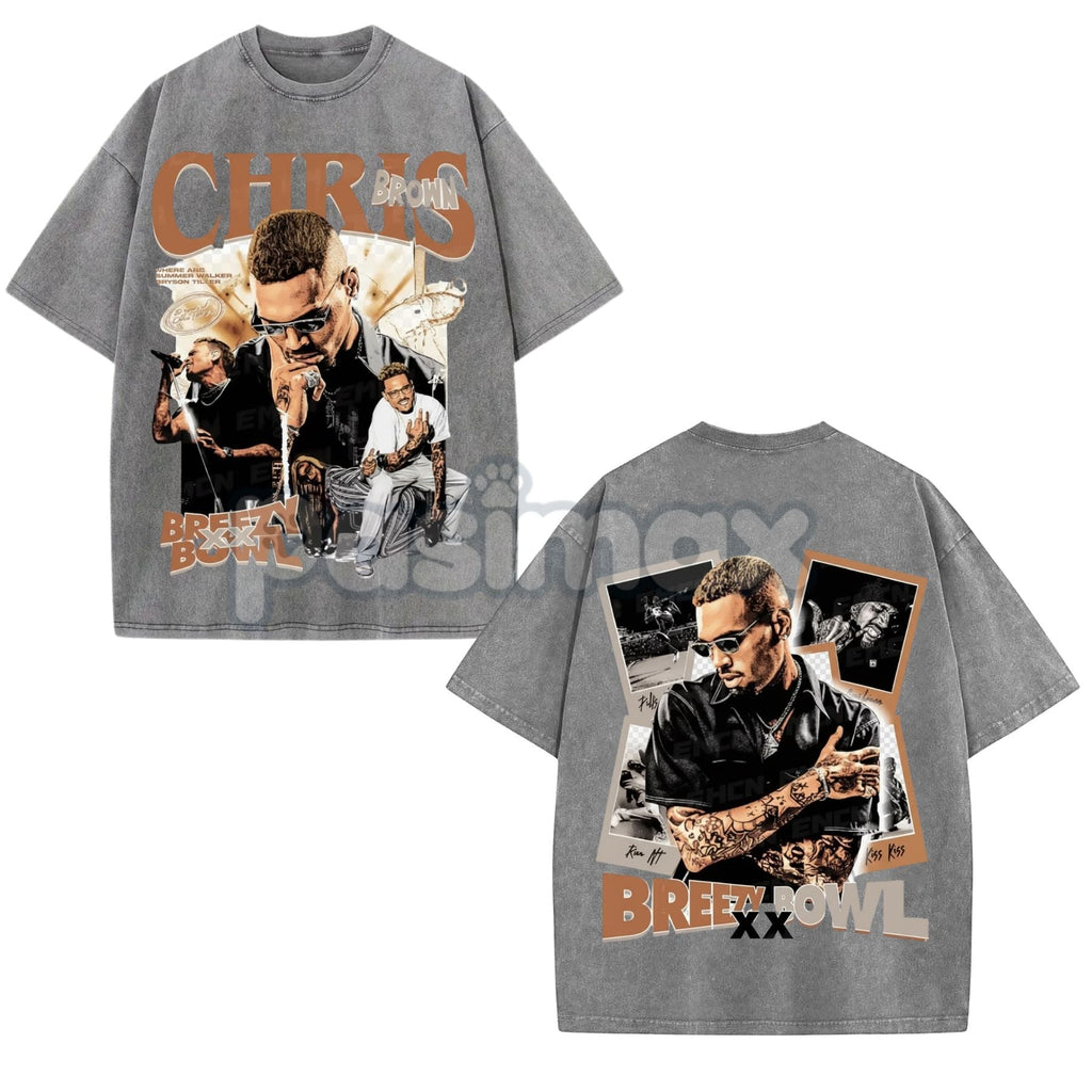 Breezy Bowl XX Concert Washed T-Shirt 2025 – Retro Tour Inspired Graphic Tee