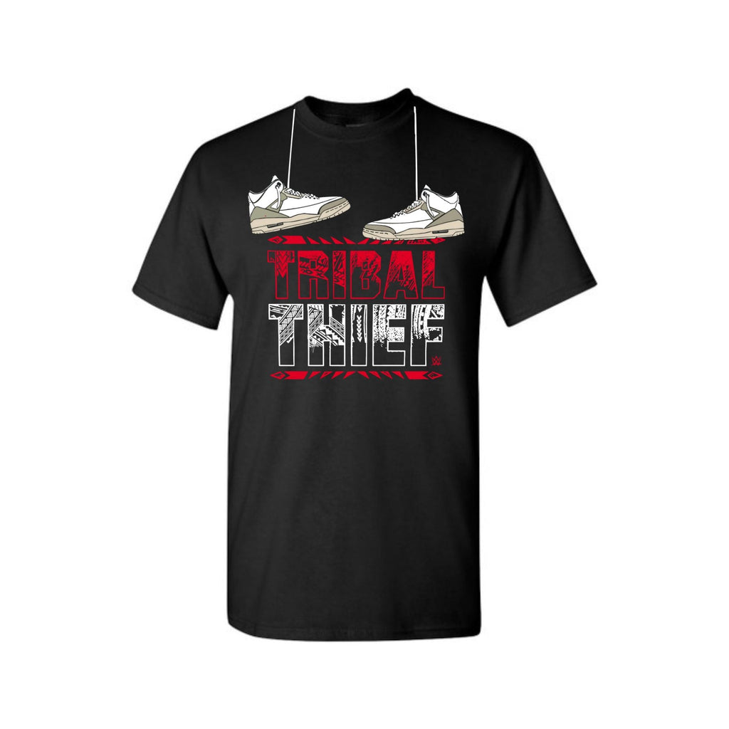 "Tribal Thief" T-Shirt - Edgy Graphic Tee, Urban Streetwear & Rogue-Inspired Apparel