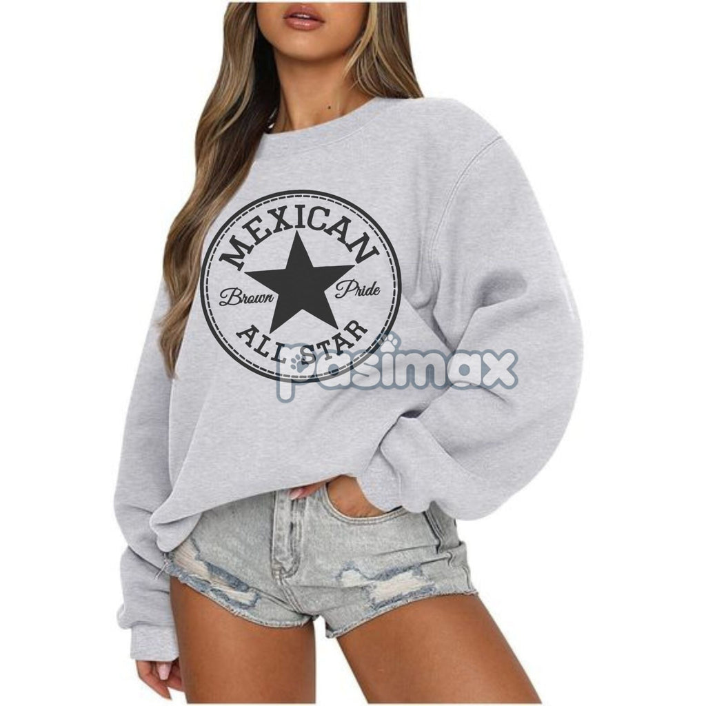 Mexican Brown Pride Chicano Sweatshirt – Lowrider & Streetwear Top