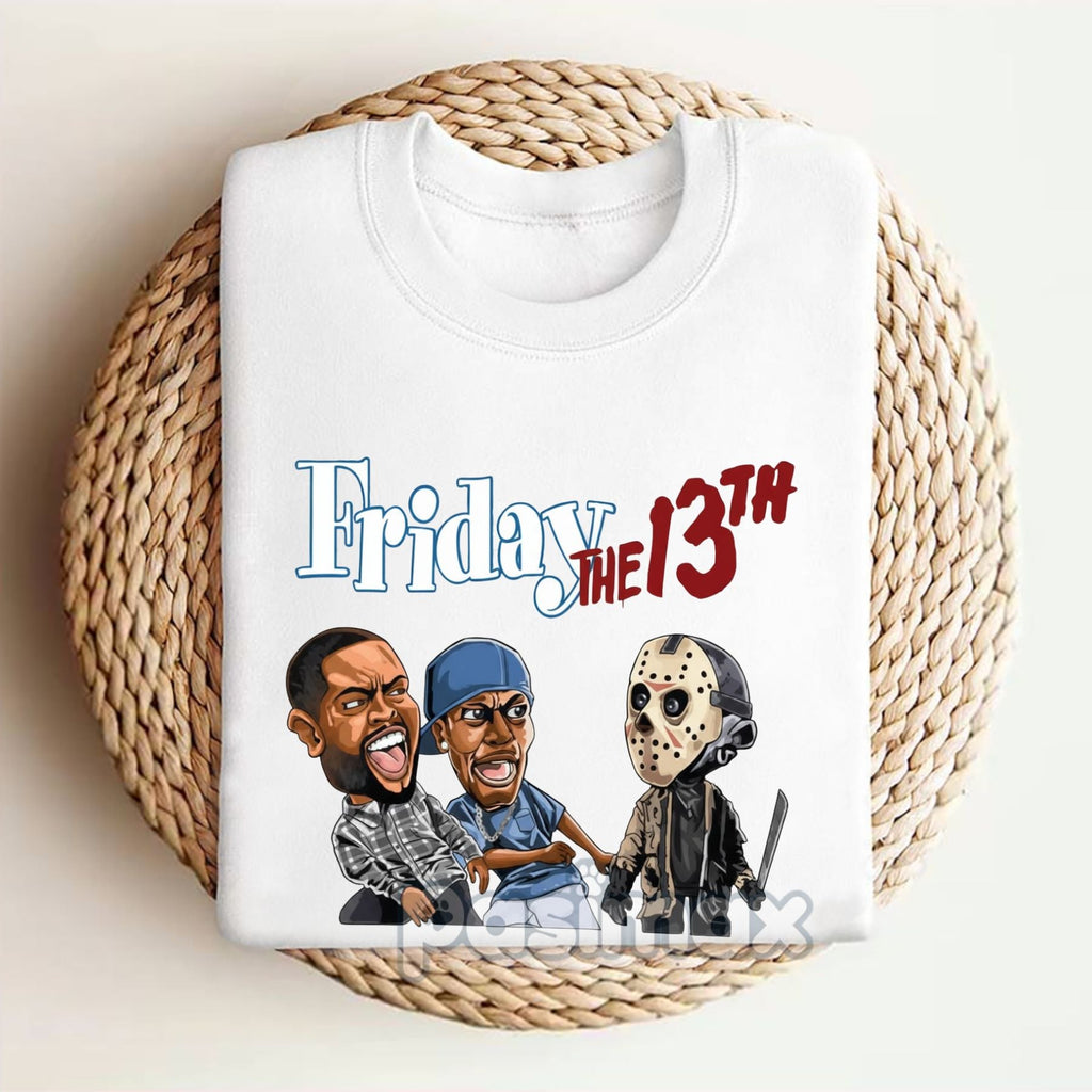 Halloween Jason Killer T-Shirt - Scary Movie Inspired Cotton Crewneck Top, Horror Fan Apparel
