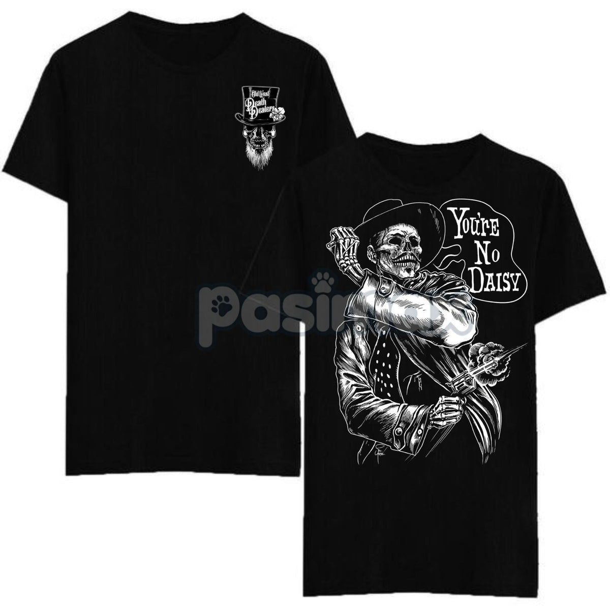 Doc Holliday "No Daisa" T-Shirt - 90s Vintage Tactical Apparel, Classic American Style Gift