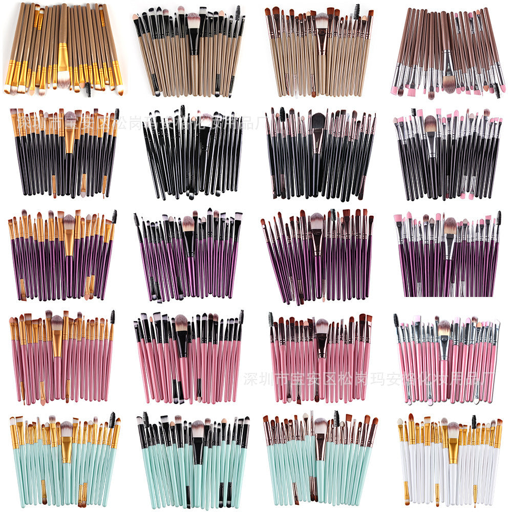 Makeup Brush Set - 20 Professional Beauty Tools
