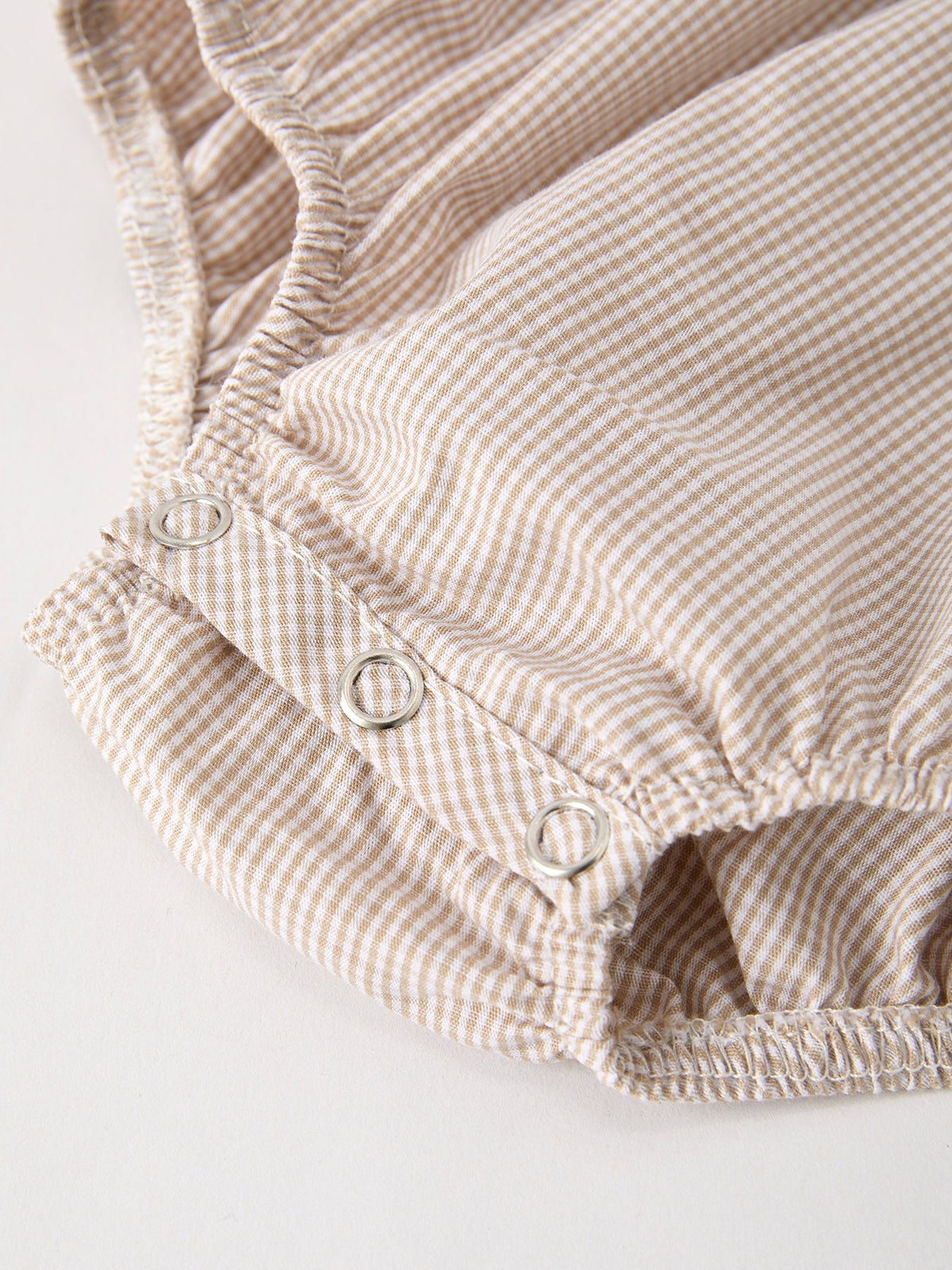 Fall Halloween & Thanksgiving Pumpkin Embroidery Smock Plaid Baby Girl Romper