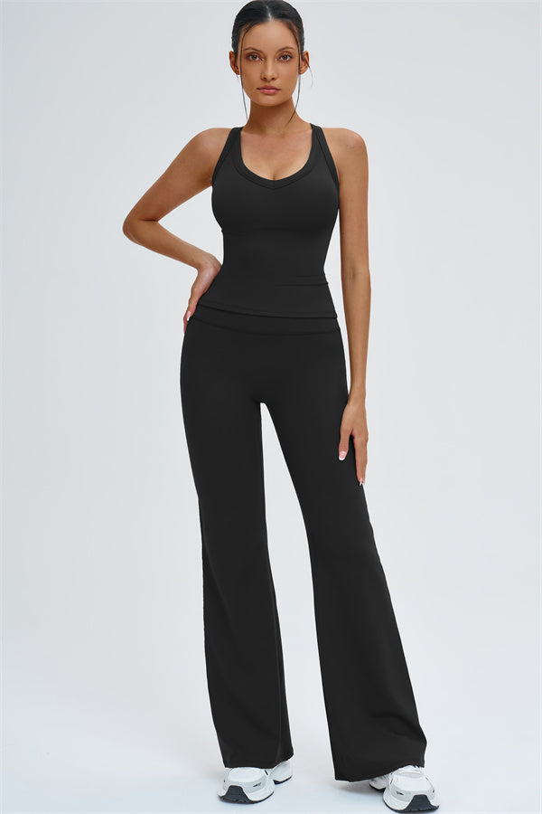 The Slate Flared Leggings