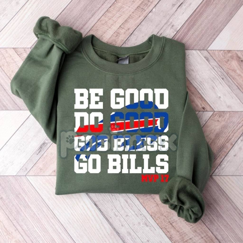 Josh Allen MVP 17 Sweatshirt – Buffalo Bills Fan Apparel