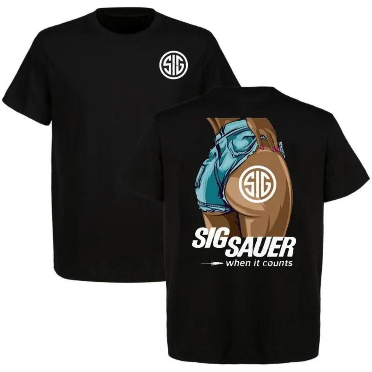 Sig Sauer Tactical Lifestyle T-Shirt - Unisex Tactical Apparel, Classic American Style, Gift for Dad