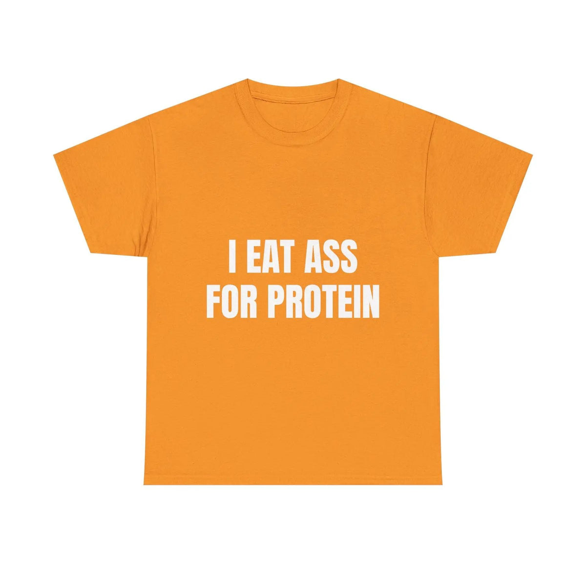 "I EAT THIS FOR PROTEIN" Funny T-Shirt - Viral Gym Shirt, Humorous Workout Tee