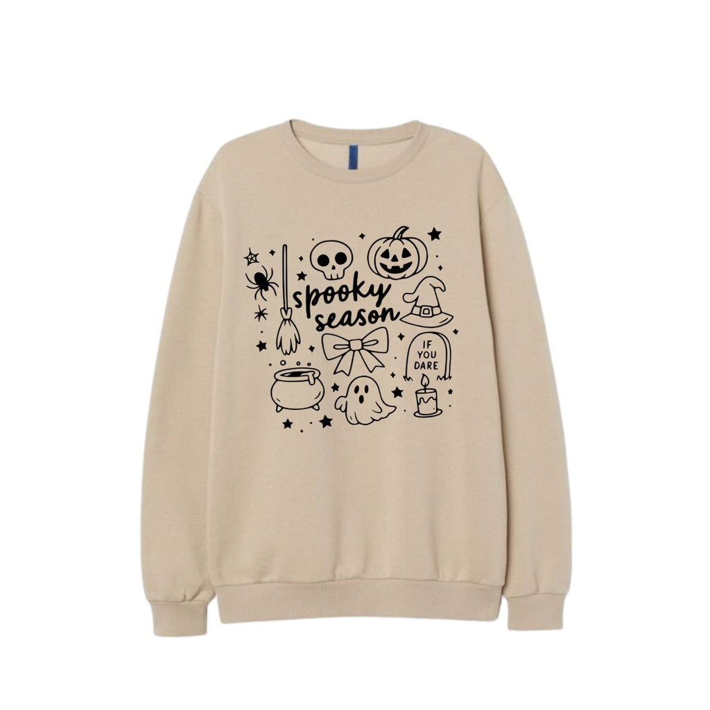 Spooky Season Sweatshirt – Cozy & Classic Halloween Crewneck