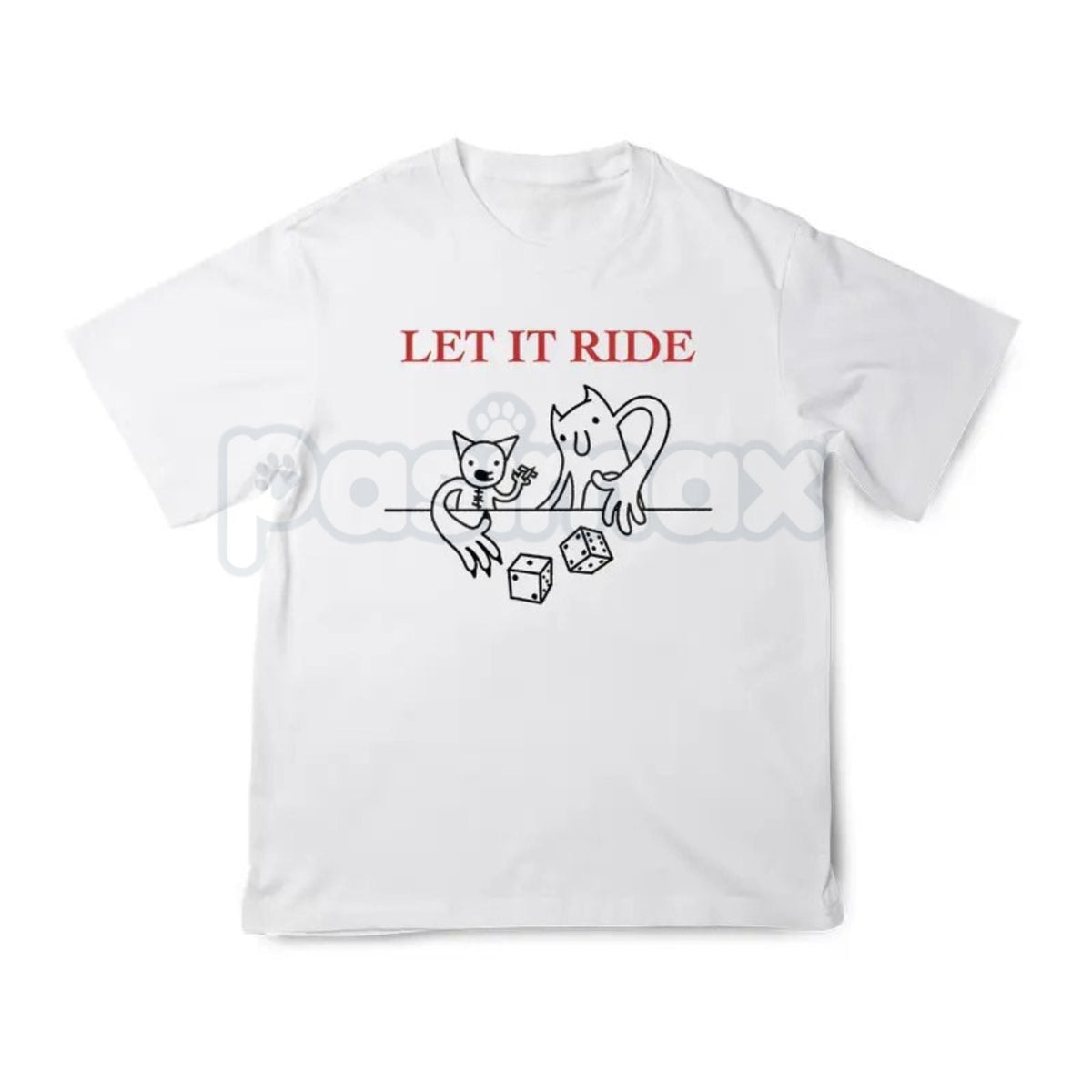 "LET IT RIDE" T-Shirt - Bold Risk-Taker Slogan Tee, Casino & Gambling Apparel, Decisive Action Statement Shirt