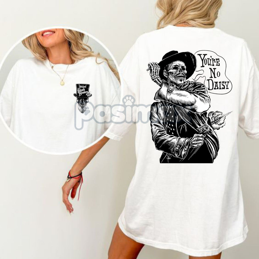 Doc Holliday "No Daisa" T-Shirt - 90s Vintage Tactical Apparel, Classic American Style Gift