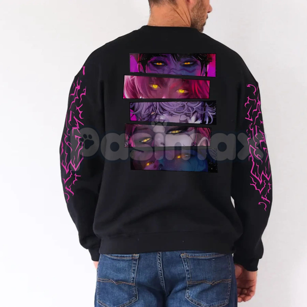 Limited Edition KPop Demon Hunters Saja Boys Sweatshirt – Vintage Fandom Crewneck