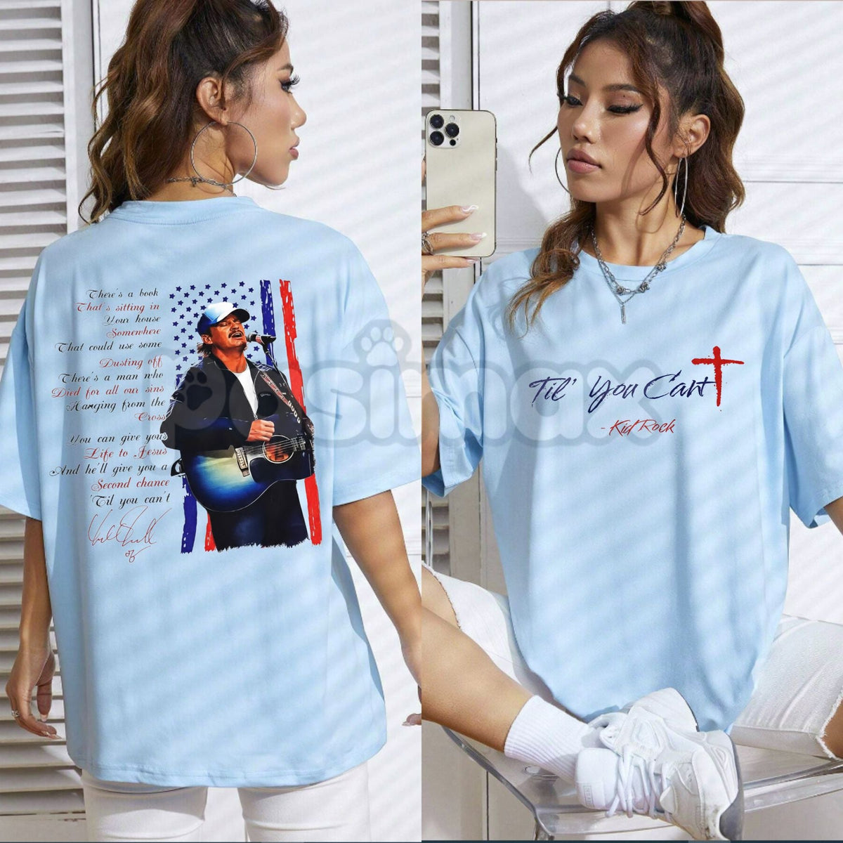 Official Kid Rock "Til You Can't" TPUSA Super Bowl 2026 T-Shirt - Commemorative Concert Graphic Tee, Premium Heavyweight Patriotic Rock Shirt, Limited Edition 2026 Tour Top, USA Heritage Celebration Apparel, Exclusive Event Souvenir Gear