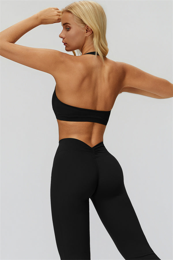 The Fyra Sports Bra Flared Leggings 2-Piece Set