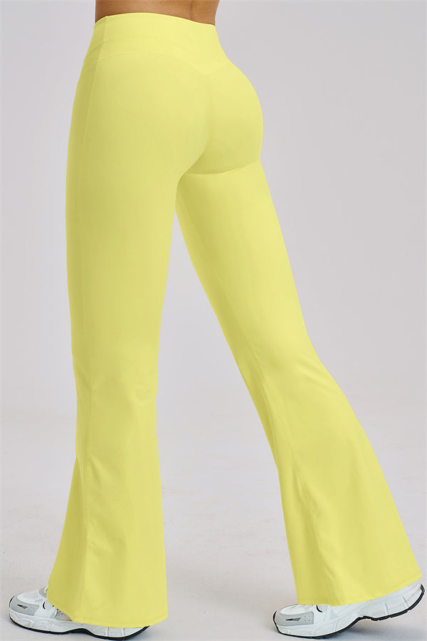 The Stride Crop Top Flared Leggings 2-Piece Set