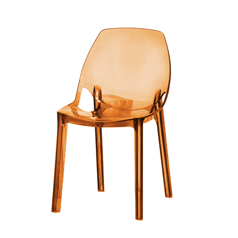 Fashionable Nordic Acrylic Crystal Makeup Chair