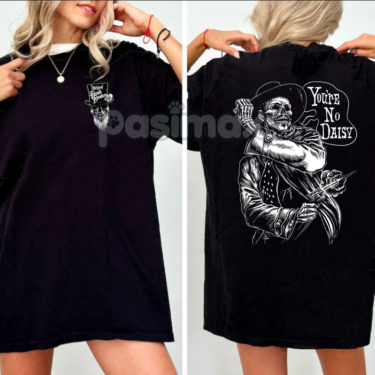 Doc Holliday "No Daisa" T-Shirt - 90s Vintage Tactical Apparel, Classic American Style Gift