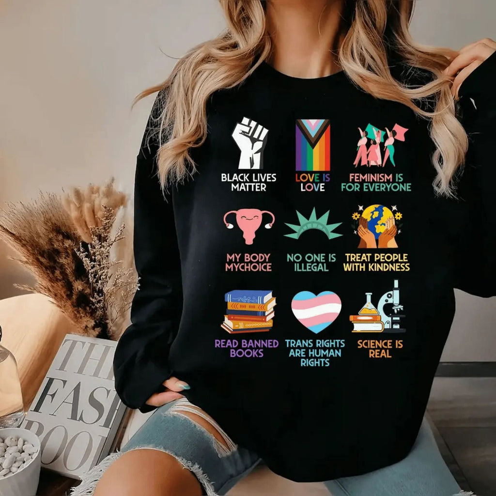 Idaho Teacher "Everyone is Welcome Here" Sweatshirt – Inclusion & Equality Top