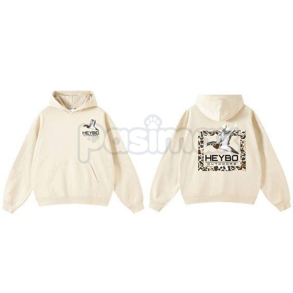 Heybo Outdoors Hoodie – Classic Hunting & Fishing Apparel Pullover, Essential Active Lifestyle Gear, Unisex