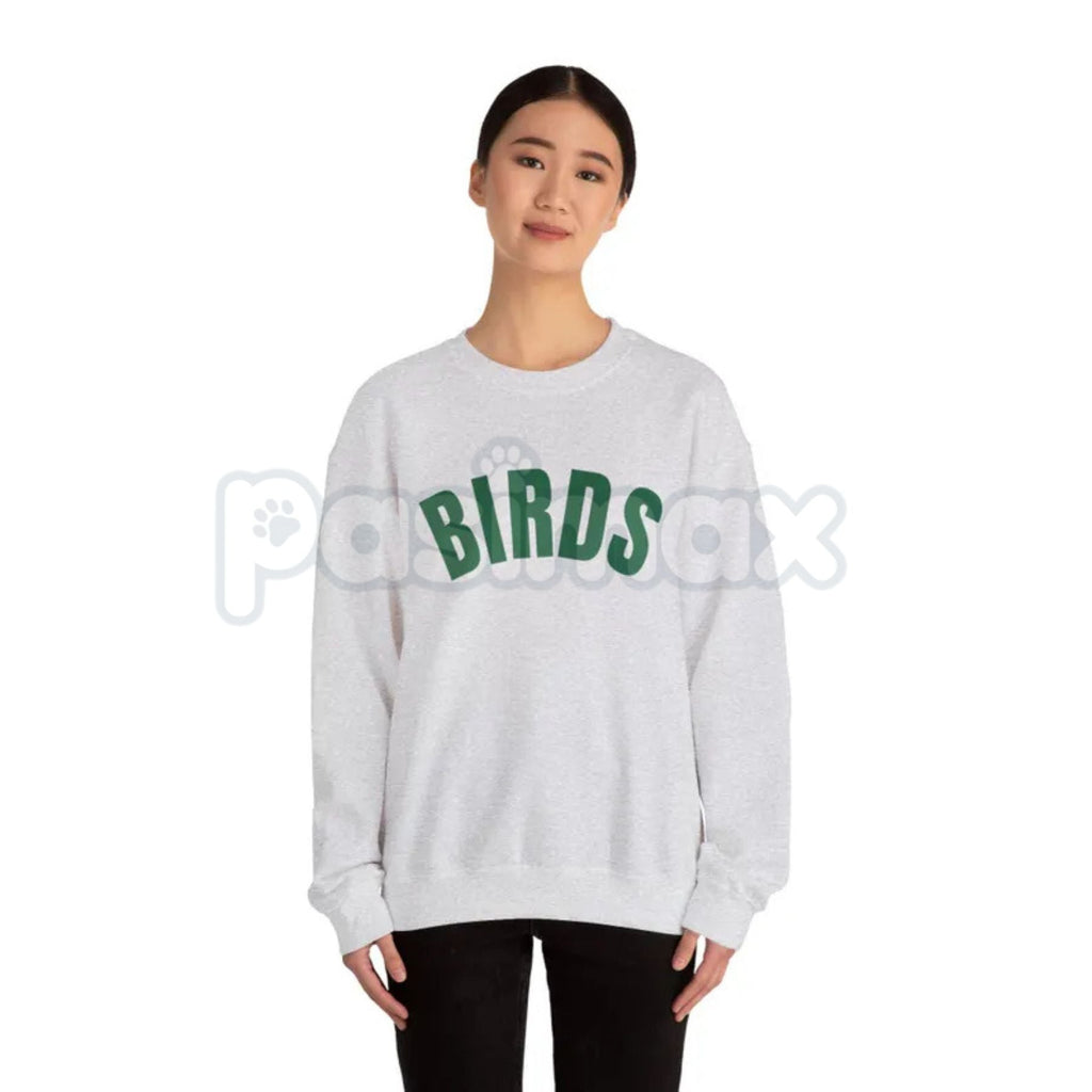 BIRDS Sweatshirt | Minimalist Ornithology Nature Jumper | Bird Watcher Wildlife Crewneck | Nature Lover Gift