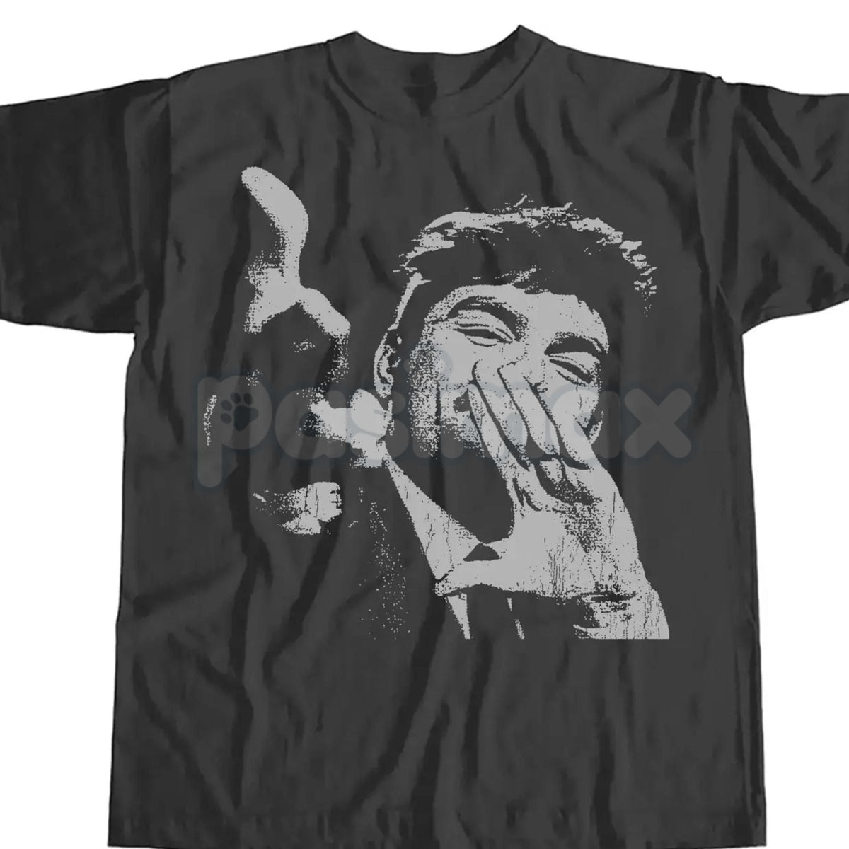 Fuentes Wanghaf Concept T-Shirt - Avant-Garde Unisex Streetwear, Minimalist Slogan Tee, Exclusive Modern Apparel Gift