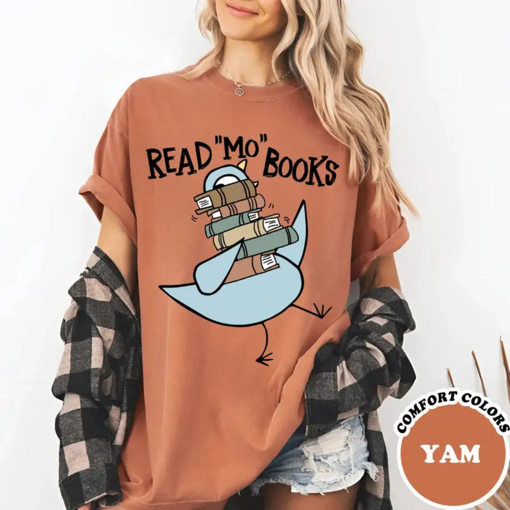 "Read Children's Books" Teacher T-Shirt - Comfort Colors Read Shirt, Back to School Apparel