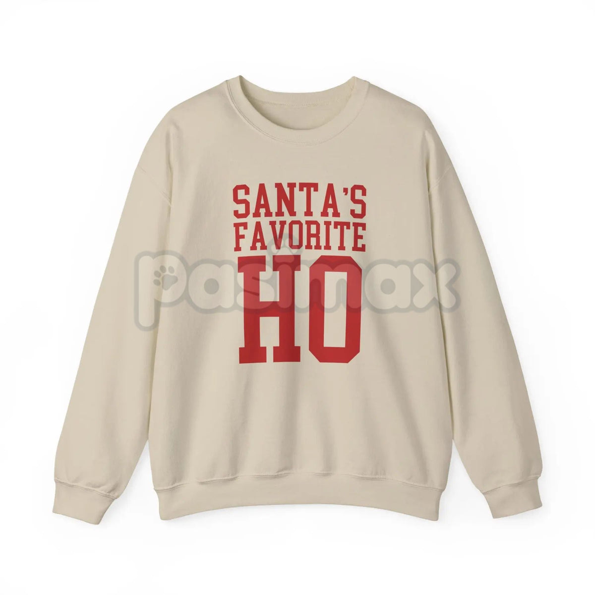 Santa’s Favorite Ho Cozy Christmas Crewneck | Funny Viral Holiday Sweatshirt for Women | Adult Humor Xmas Jumper
