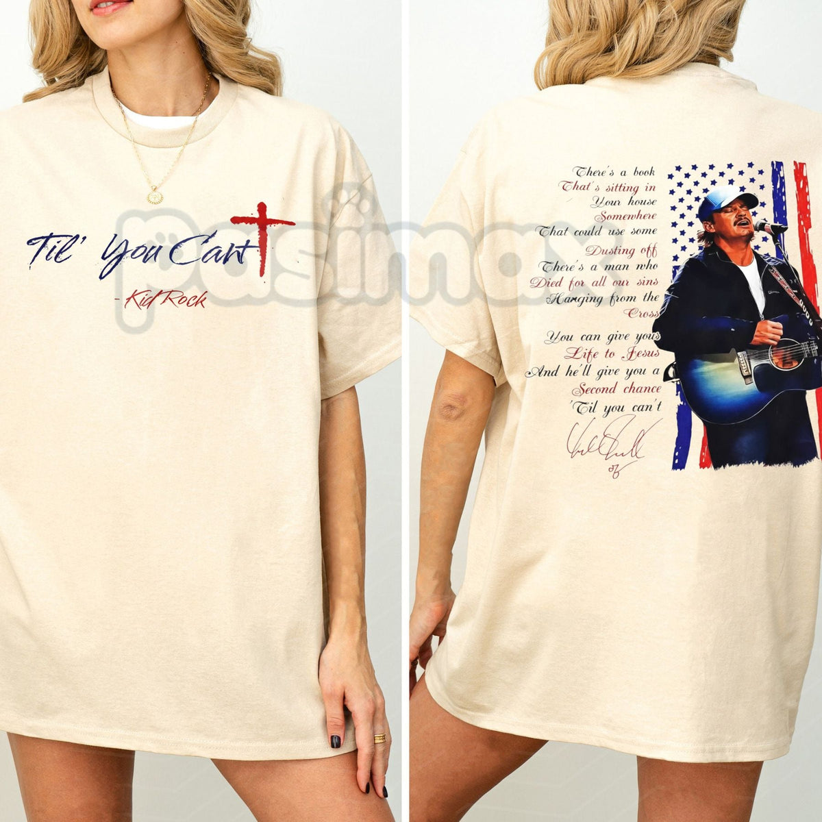 Official Kid Rock "Til You Can't" TPUSA Super Bowl 2026 T-Shirt - Commemorative Concert Graphic Tee, Premium Heavyweight Patriotic Rock Shirt, Limited Edition 2026 Tour Top, USA Heritage Celebration Apparel, Exclusive Event Souvenir Gear