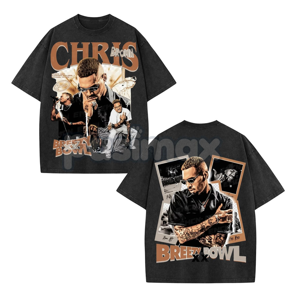 Breezy Bowl XX Concert Washed T-Shirt 2025 – Retro Tour Inspired Graphic Tee