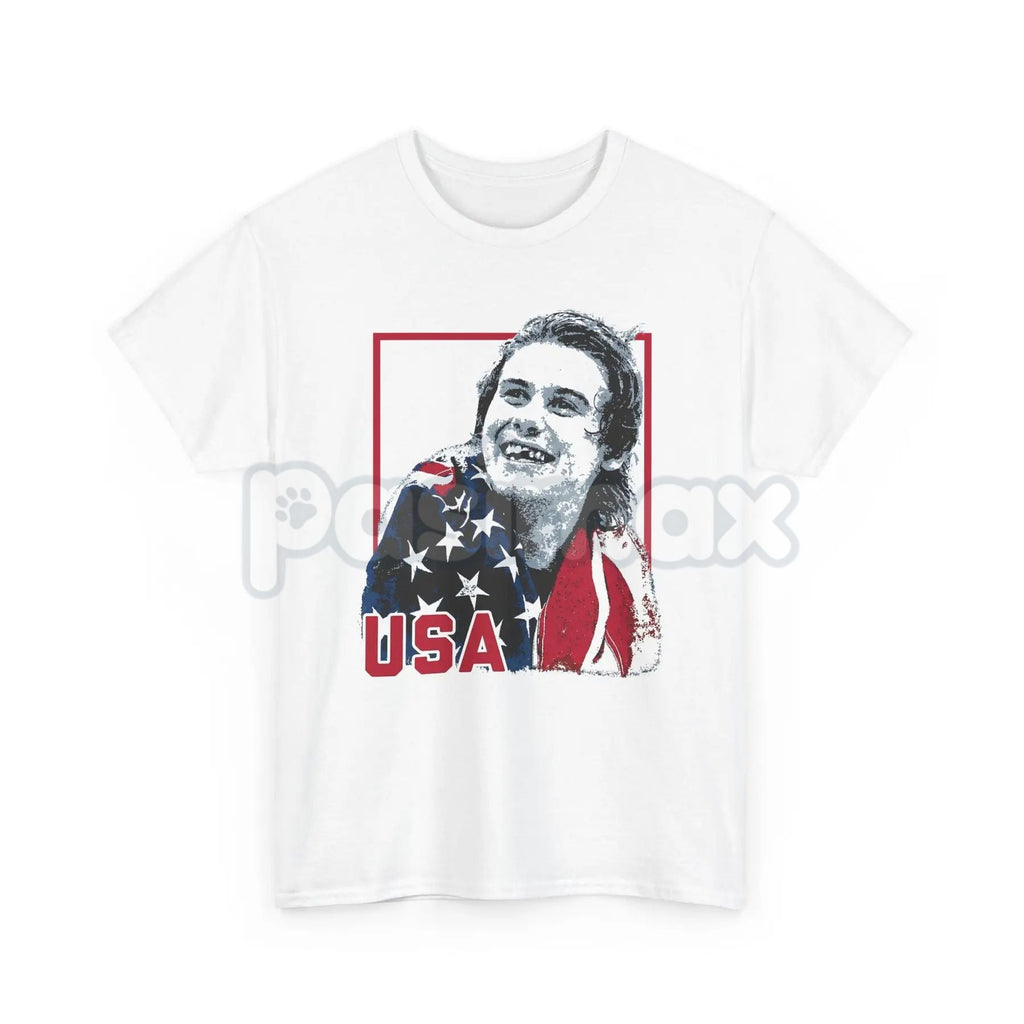 Jack Hughes "Ice Sacrifice" 2026 Champion Tee - Team USA Hockey Gold Graphic Shirt, Premium 100% Cotton Olympic Fan Top, Jack Hughes 2026 Winter Games Apparel