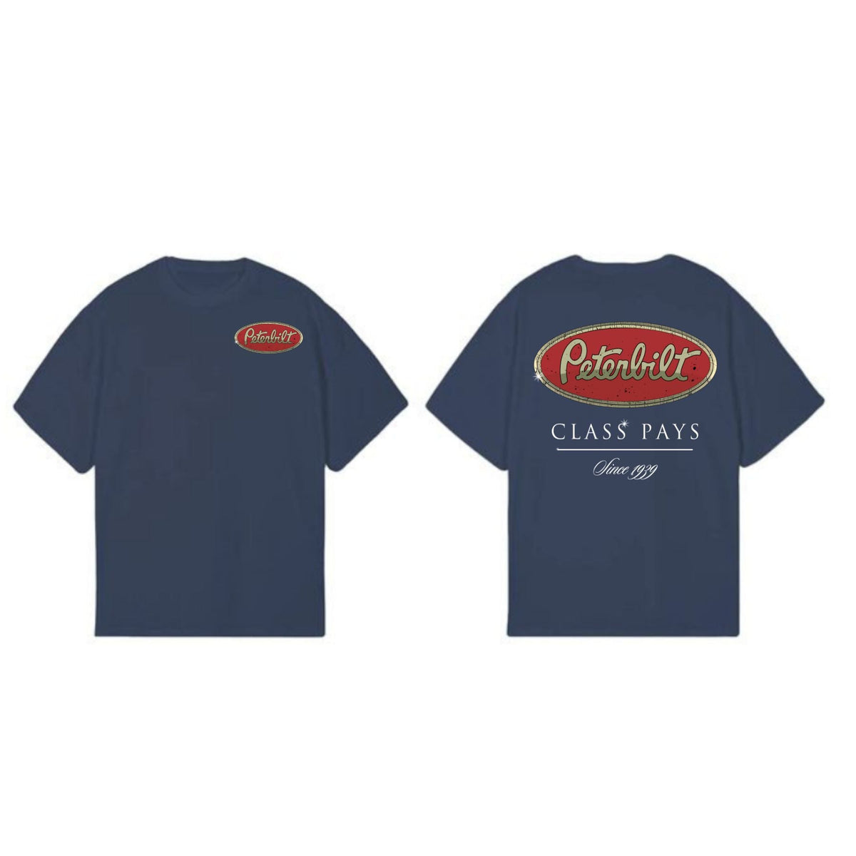 Vintage Peterbilt Shirt - Classic Truck Logo Unisex Graphic Tee, Heavy-Duty Apparel