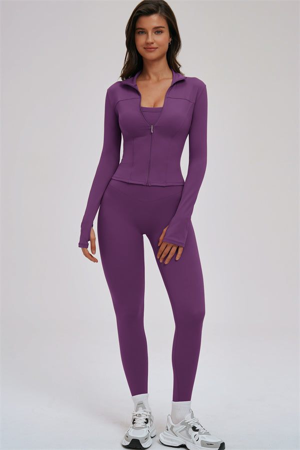The Kinetic Zip Jacket Leggings 2-Piece Set