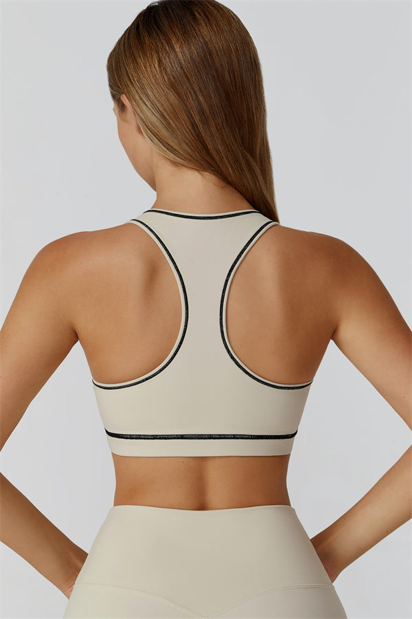 The Venus Zip Top Sports Bra Leggings 3-Piece Set