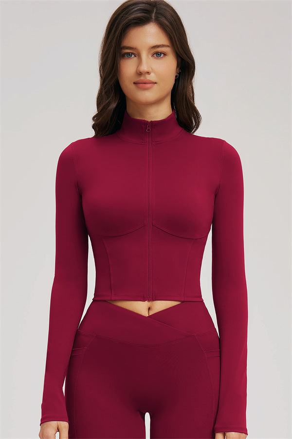 The Sizzle Zip Jacket Shorts 2-Piece Set