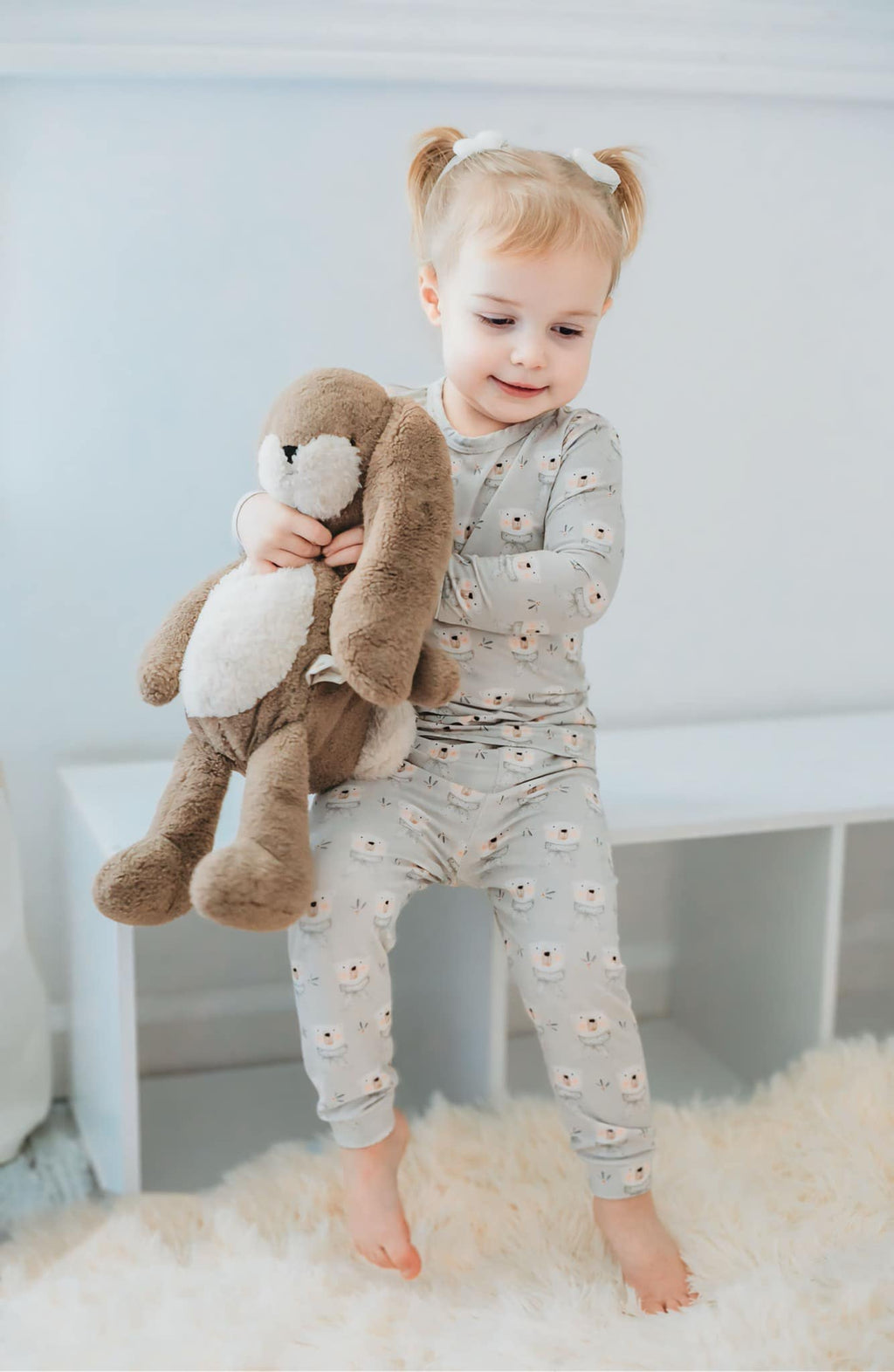 Polar Bear 2pc Bamboo Pajamas