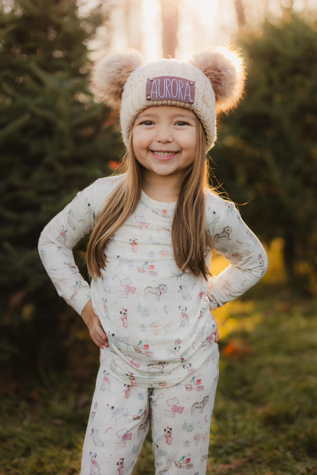 Santa Paws 2pc Bamboo Pajamas