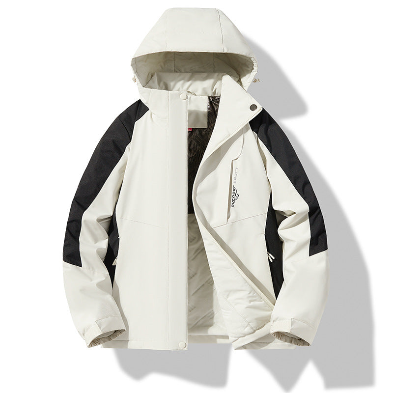 Thick Warm Cotton-padded Jacket Windproof And Waterproof