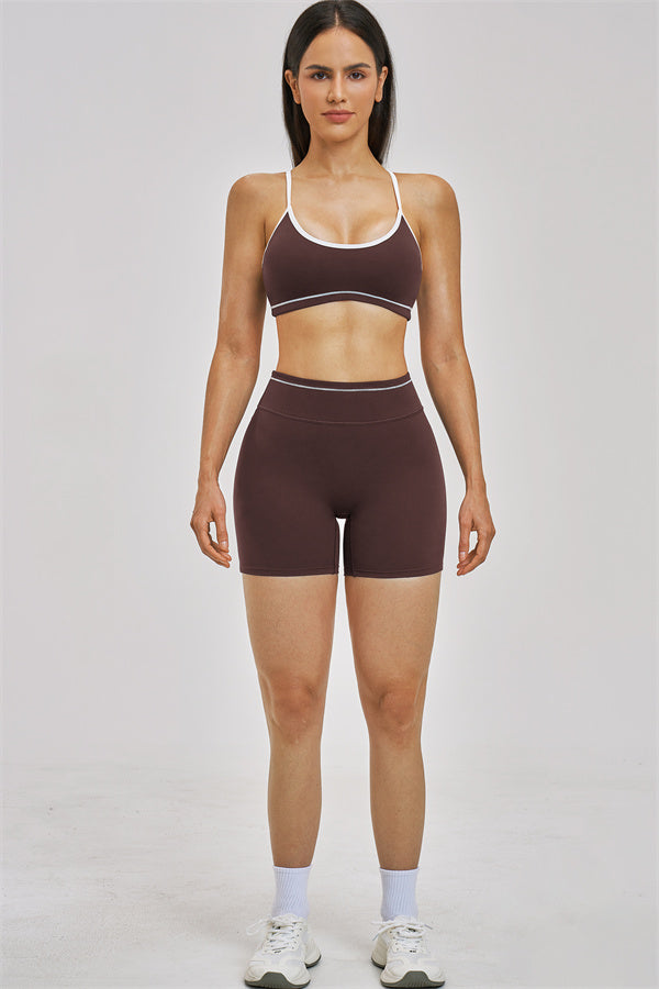 The Unbound Sports Bra Shorts 2-Piece Set