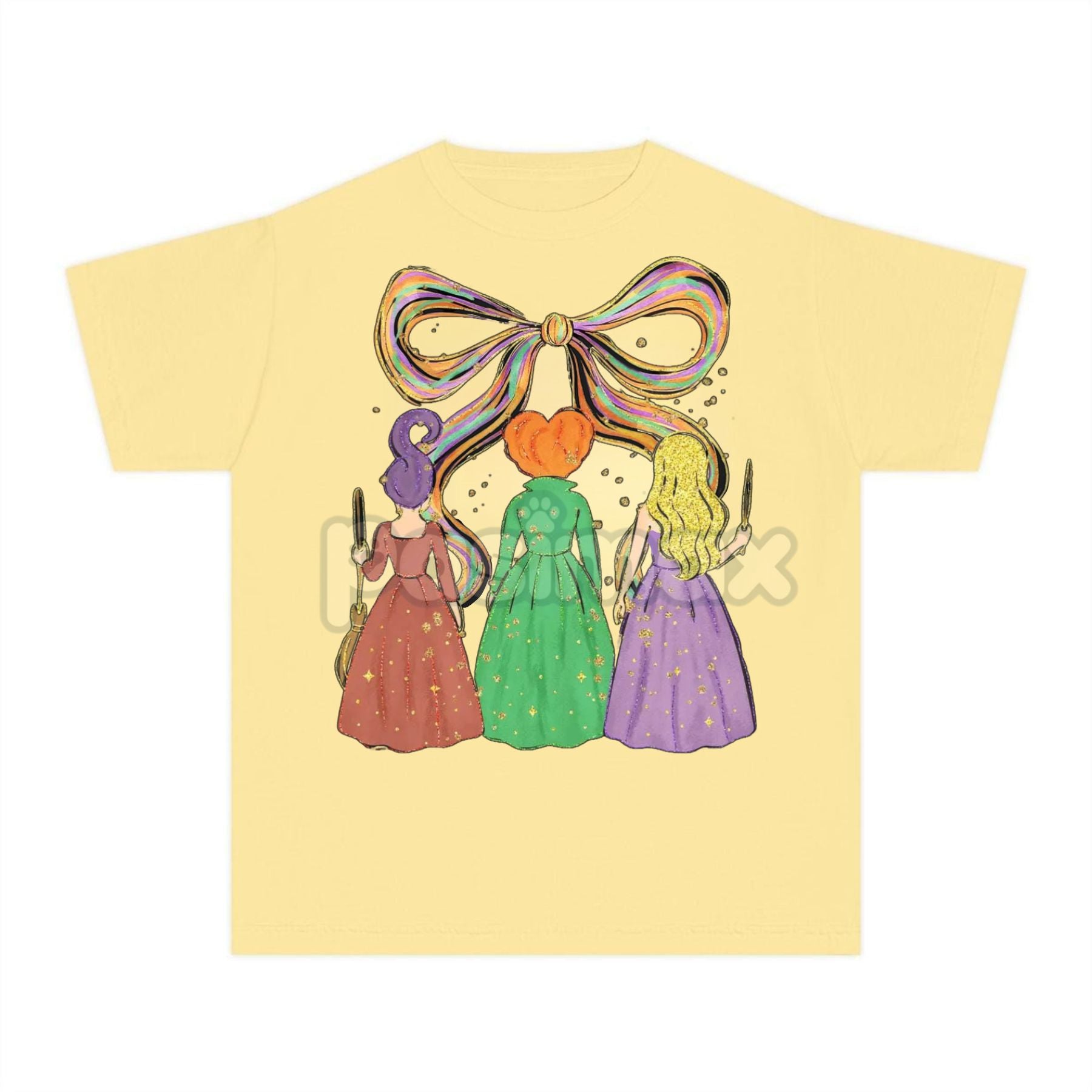Witchy Halloween Shirt – Sanderson Sister T-shirt, Coquette Bow, Salem Witches Vibes, Retro Fall Outfit for Women