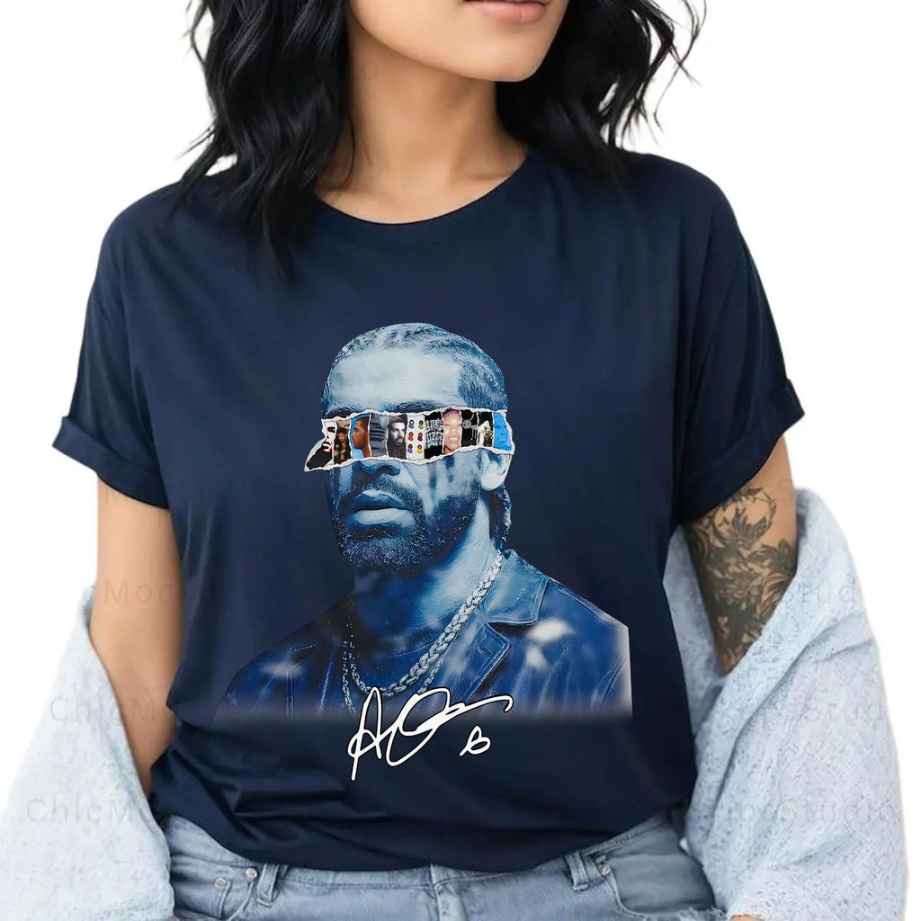Drake Graphic Tee - Iconic Rap Hip-Hop Shirt, Unisex Cotton Concert Style