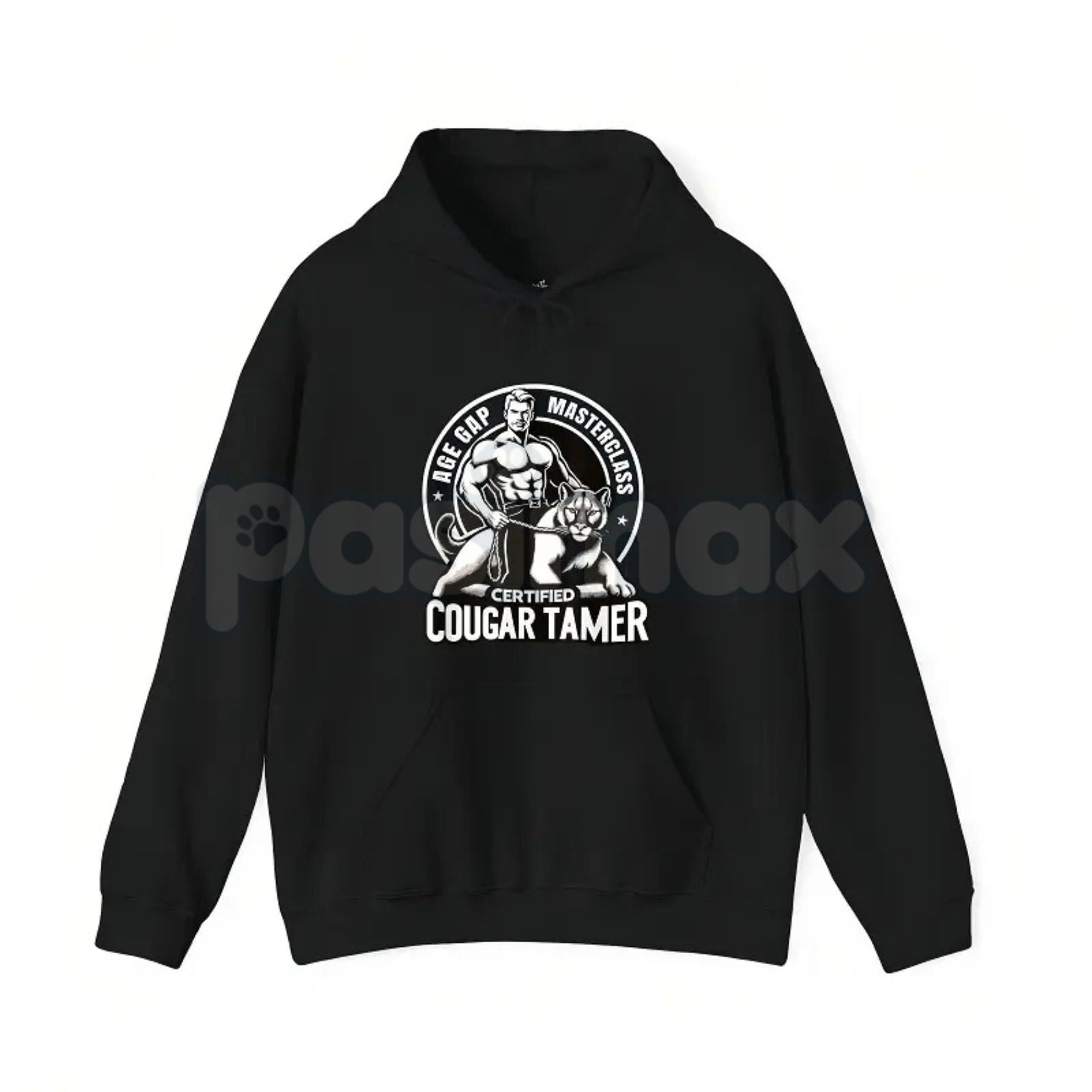 Certified Cougar Tamer Shirt – Funny Inappropriate Humor Hoodie & Sarcastic Gag Gift Sweatshirt