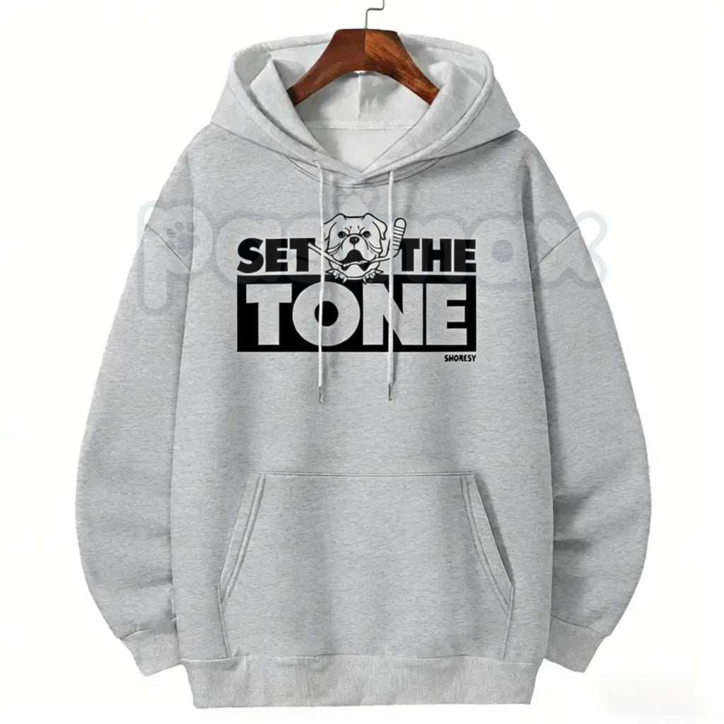 Sudbury Blueberry Bulldogs Logo Hoodie – Shoresy Hockey Fan Pullover, Funny Jock Merch & TV Show Apparel, Unisex
