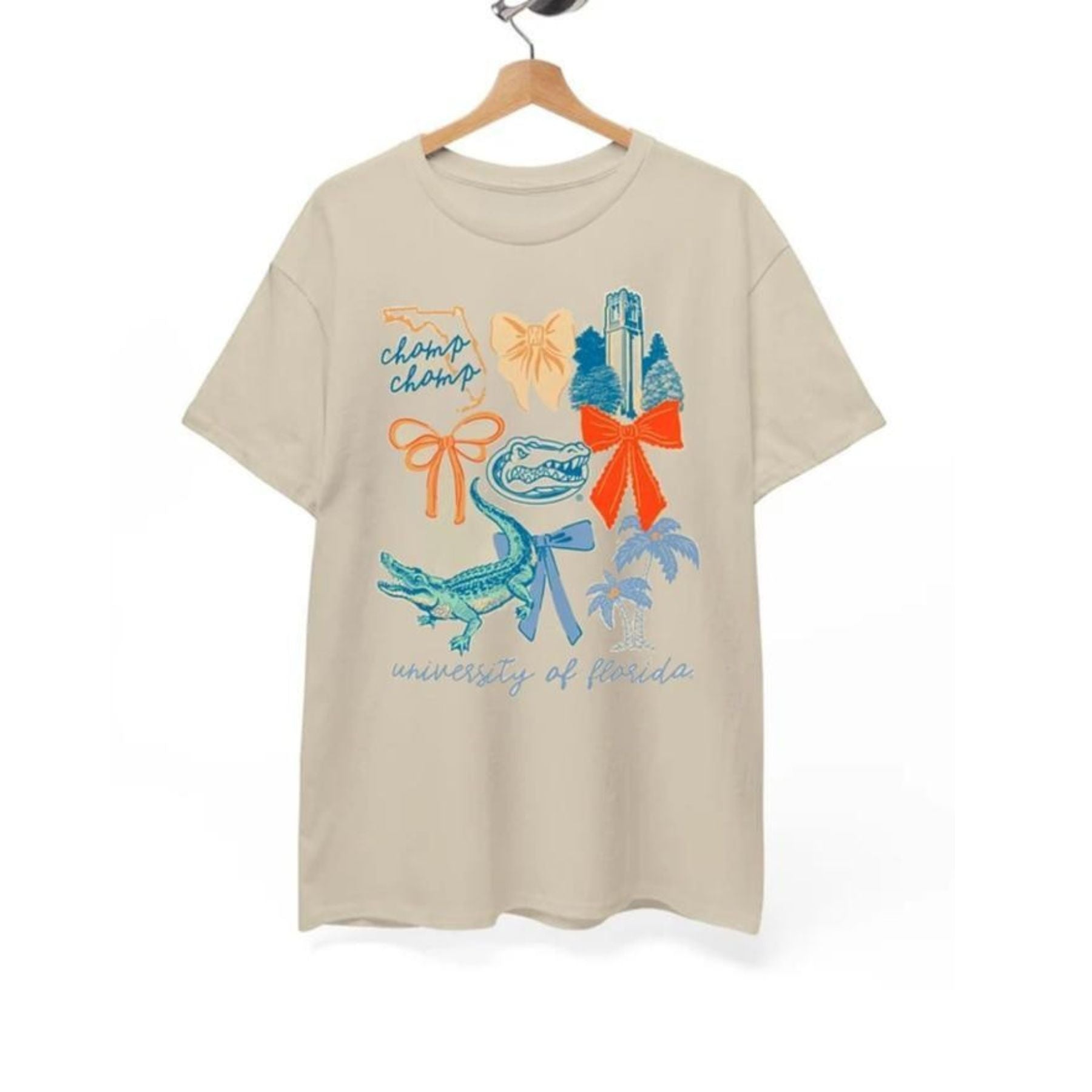 Vintage Coquette NCAA College T-Shirt - Preppy Retro All Teams Tee, Girly Game Day Outfit by ShamCren