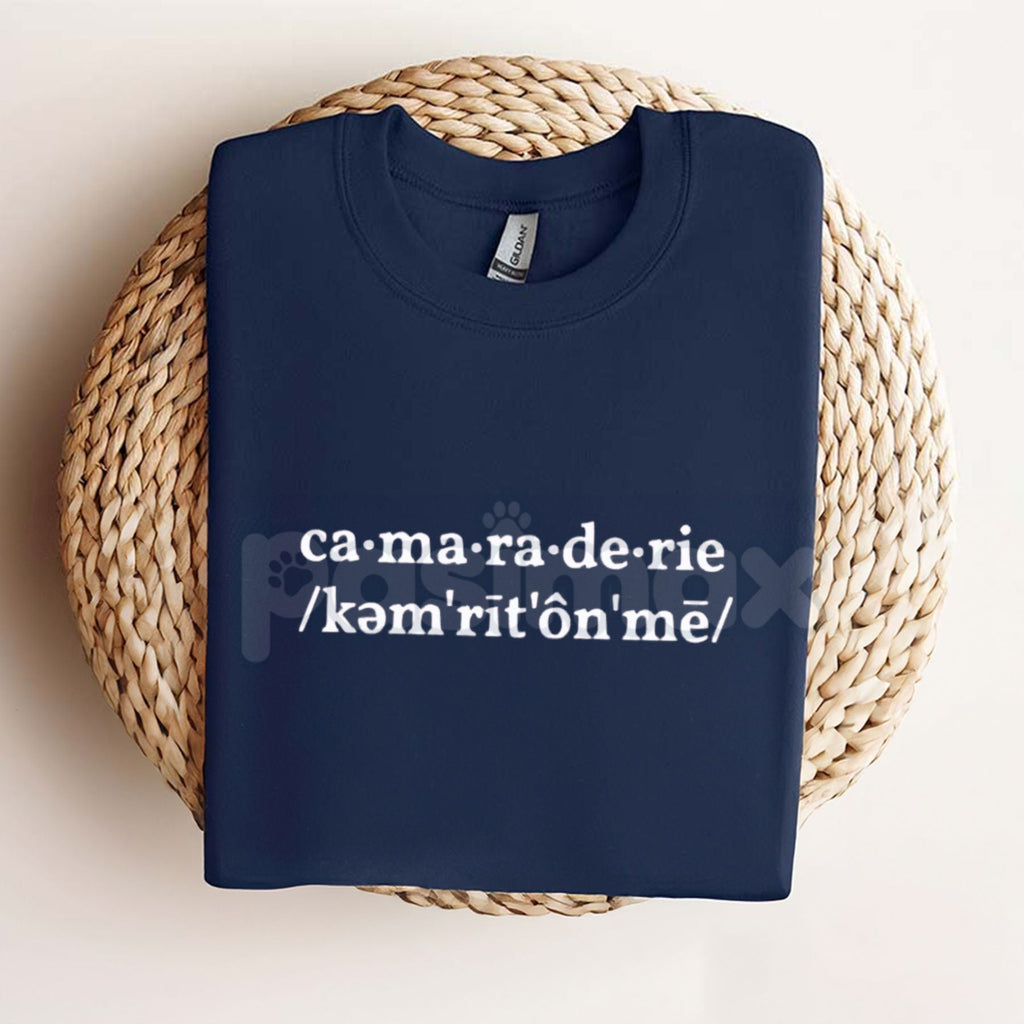 Sabrina Carpenter Camaraderie Embroidered Shirt – Unisex, Relaxed Fit Tee for Concert & Fan Apparel