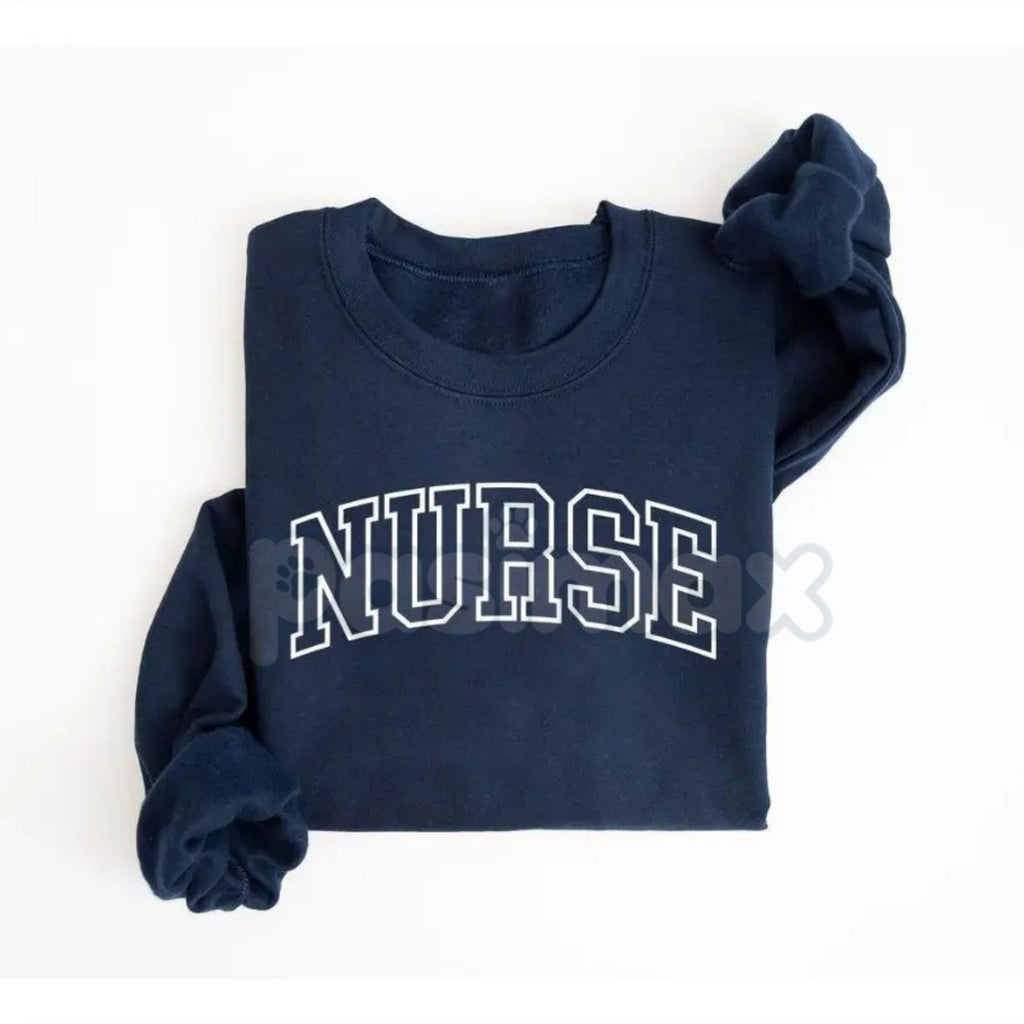 Nurse Sweatshirt | Dedicated Healthcare Professional Jumper | Comfortable RN LPN Gift | Nursing School Graduate Crewneck