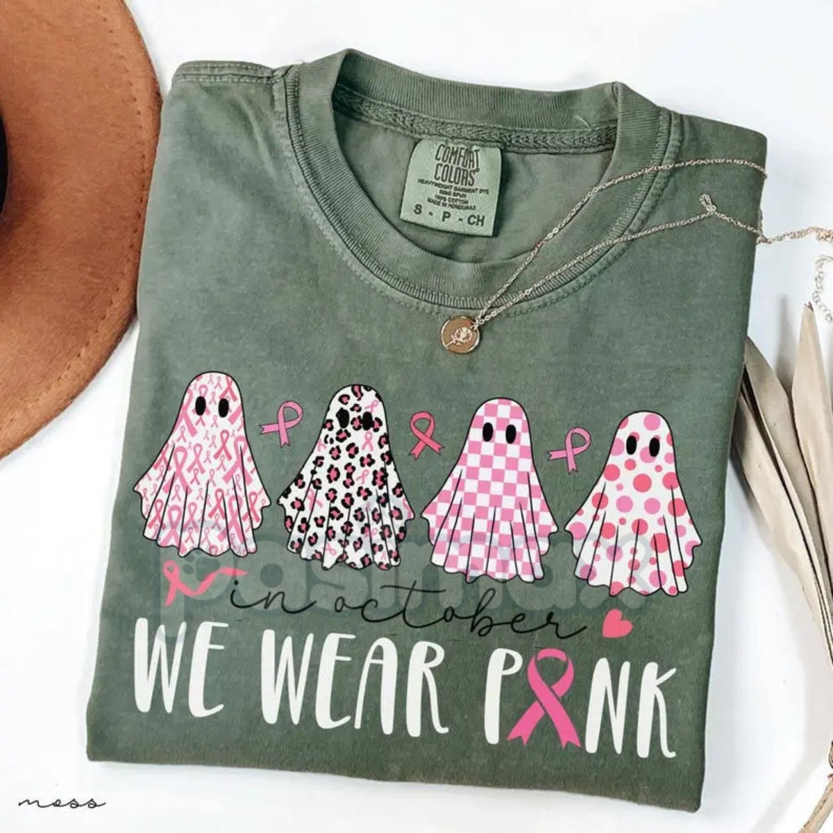 Comfort Colors® Breast Cancer Unity Support T-Shirt – Pink Ribbon Fighter Gift, Wear Hope Tee, Strength & Awareness Apparel