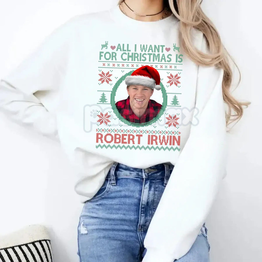 Robert Irwin DWTS 2025 Ugly Christmas Sweatshirt – Wildlife Warrior Dancing Star Holiday Tee